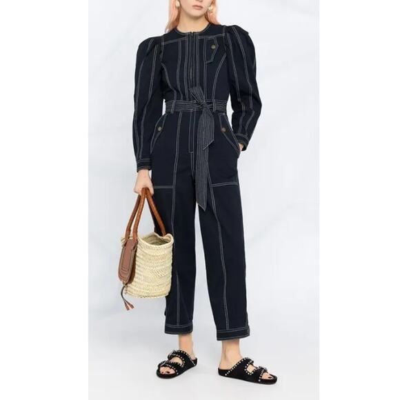 Ulla Johnson Utility Jumpsuit - Picture 2 of 16